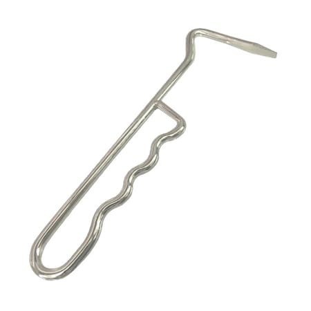 Jacks Imports Nickel Plated Hoof Pick Wire 8" 10246